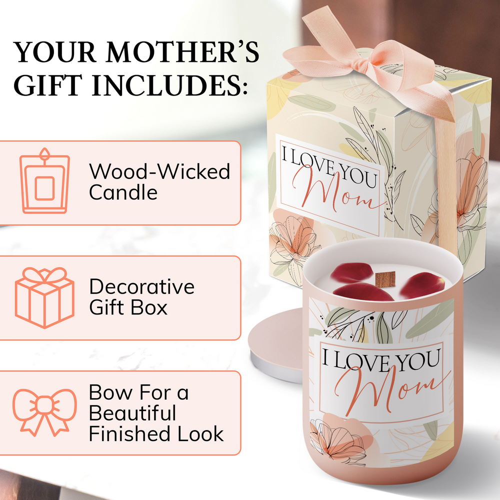 Candle Gifts for Women | Funny Gifts for Mom | Gifts for Mom from Son | Funny Mom Gifts, Candle Gifts for Women 100% Soy Wax & Acrylic Jar | Candles for Mom Mother Gift | Gifts for Mom Candle Gifts