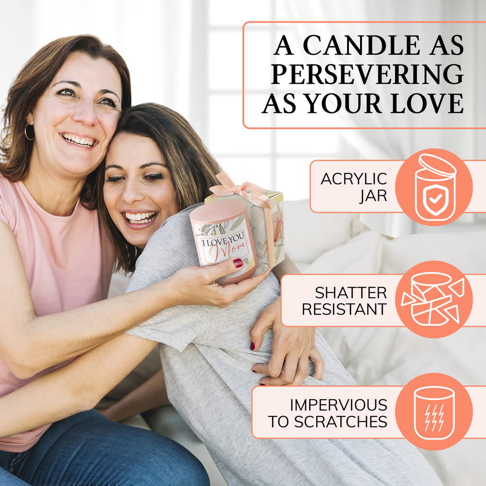 Candle Gifts for Women | Funny Gifts for Mom | Gifts for Mom from Son | Funny Mom Gifts, Candle Gifts for Women 100% Soy Wax & Acrylic Jar | Candles for Mom Mother Gift | Gifts for Mom Candle Gifts